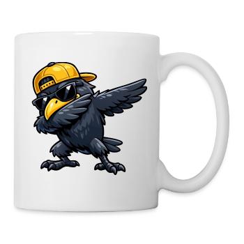 Dabbing Raven - Mug - white - Right