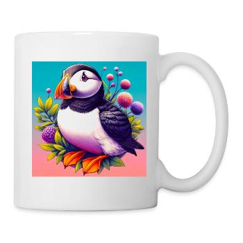 puffin - Mug - white - Right