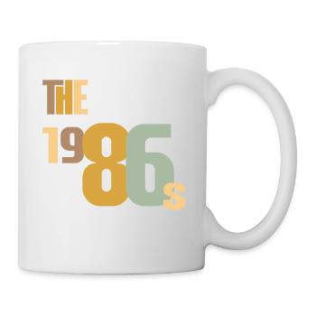 Vintage Year 1986 Birthday 40 Years Gift Idea - Mug - white - Right