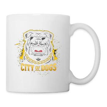 La Cité des Chiens - Mug blanc - blanc - Droite