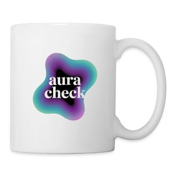 Modern Minimalist Aura – Ethereal Energy Design - Mug - white - Right
