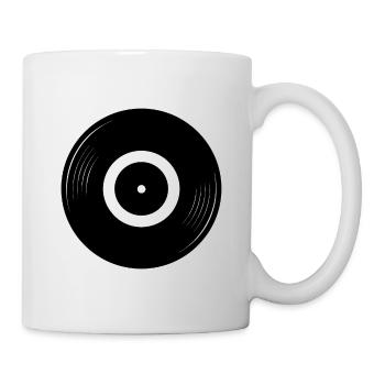 Vinyle - Mug blanc - blanc - Droite