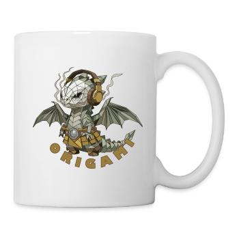 Dragon Origami - Mug - white - Right