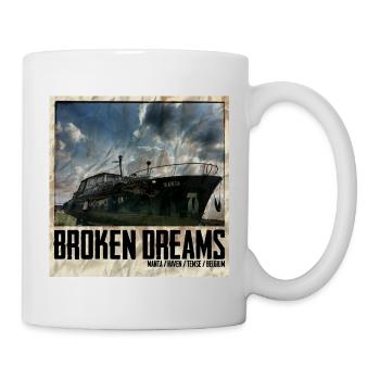 Broken Dreams Boat Art Belgique - Mug blanc - blanc - Droite