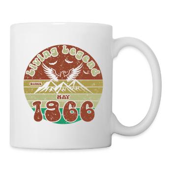 60th Birthday Living Legend since VIN 05/1966 - Mug - white - Right