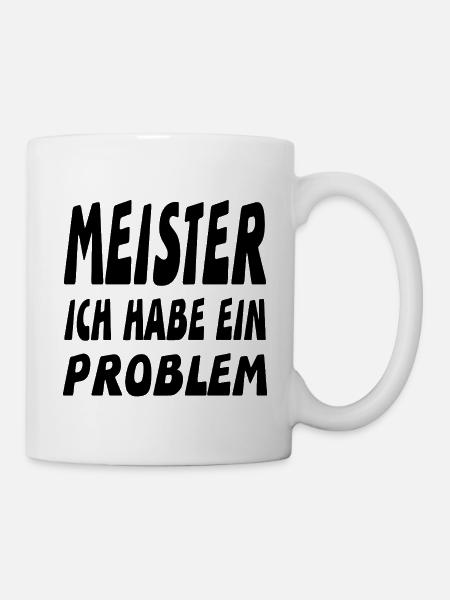 Meister - Tasse - Weiß