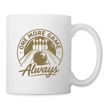 Un jeu de plus : toujours un sport de quilles - Mug blanc - blanc - Droite