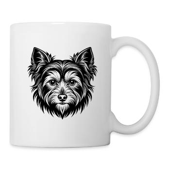Yorkshire terrier - Mug - white - Right