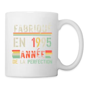 Fabriqué en 1925: Année de Perfection - Mug blanc - blanc - Droite