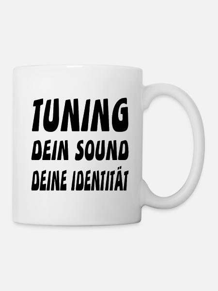 Tuning - Tasse - Weiß