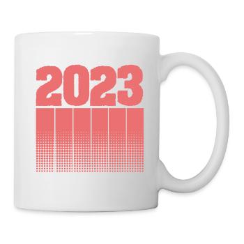Anniversaire 2023 - Mug blanc - blanc - Droite