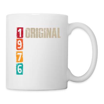 Vintage 1976 - Tasse - Weiß - Rechts