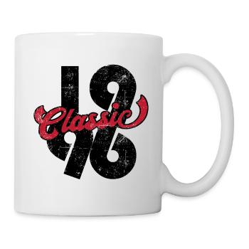 Vintage 1996 - Tasse - Weiß - Rechts