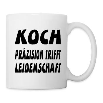 Koch - Tasse - Weiß - Rechts