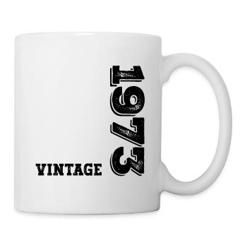 Millésime 1973 - Mug blanc - blanc - Droite