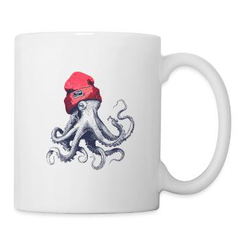 Pillepalle Oktopus - Tasse - Weiß - Rechts