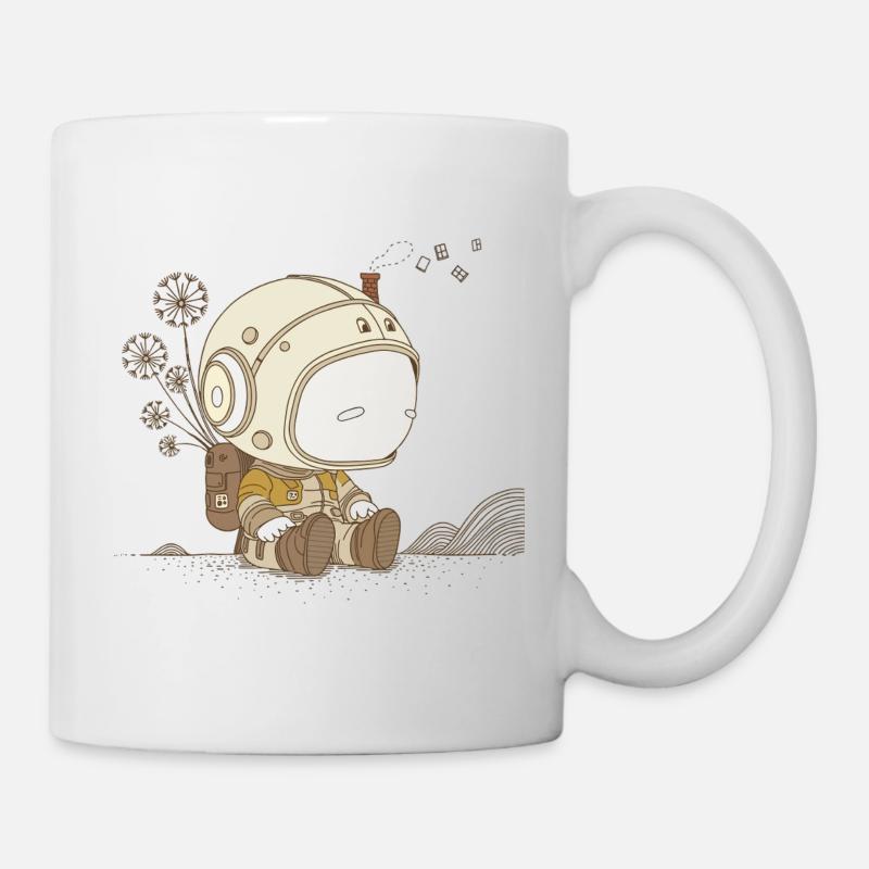 Astro-sad - Mug blanc - blanc