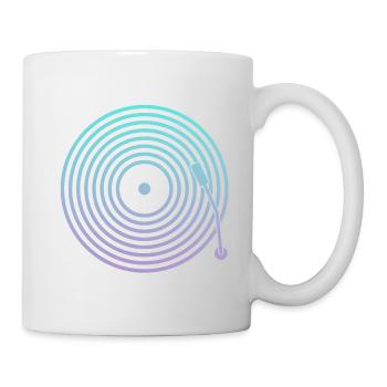 DJ Vinyl Music - Mug blanc - blanc - Droite