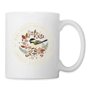 Moral Compass: Commitment to Cruelty - Mug - white - Right