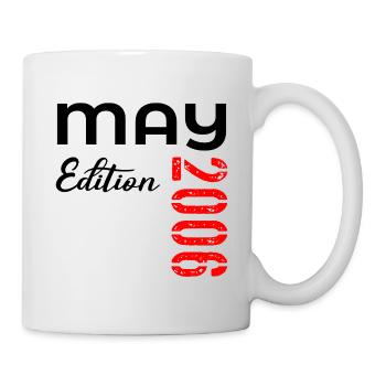 21e anniversaire mai 2006 - Mug blanc - blanc - Droite