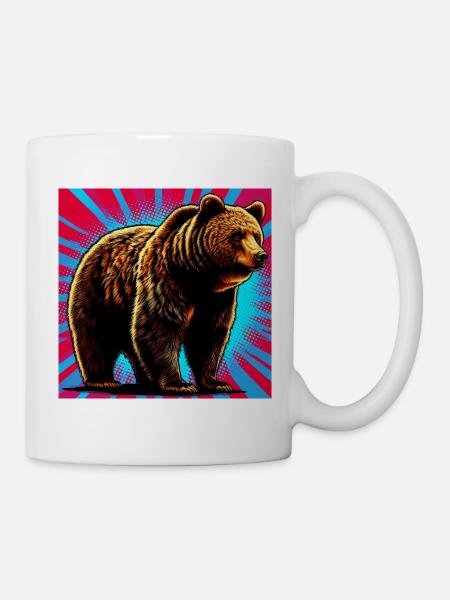Bär - Tasse - Weiß