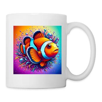 Clownfisch - Tasse - Weiß - Rechts