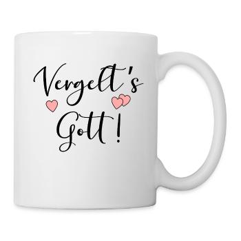 Christlich Danke Gott - Tasse - Weiß - Rechts