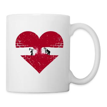 Love Souls reconnectés se retrouvent - Mug blanc - blanc - Droite