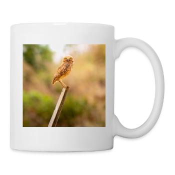 c'est chouette - Mug blanc - blanc - Droite
