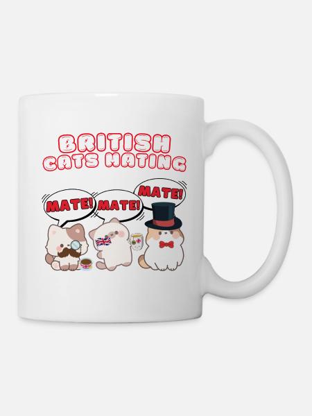 British Cats Mating - Mug - white