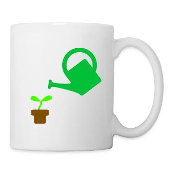 Garten - Tasse - Weiß - Rechts
