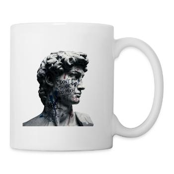 Don't Think Too Much Graffiti-David - Mug - white - Right