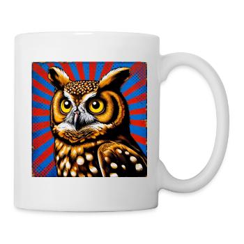 owl - Mug - white - Right