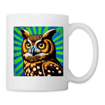 owl - Mug - white - Right