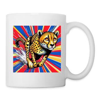 cheetah - Mug - white - Right
