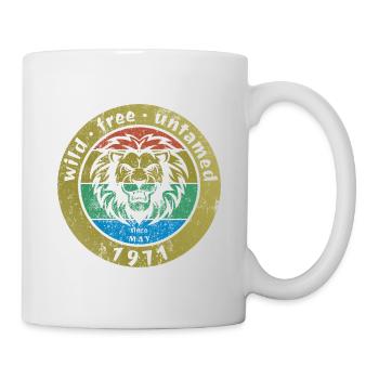 Wild, free & untamed since 05/1971 - Mug - white - Right