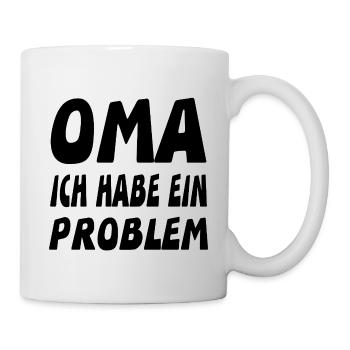 Oma - Tasse - Weiß - Rechts