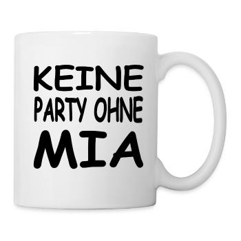 Mia - Tasse - Weiß - Rechts