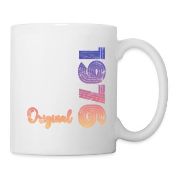 Vintage 1976 - Tasse - Weiß - Rechts