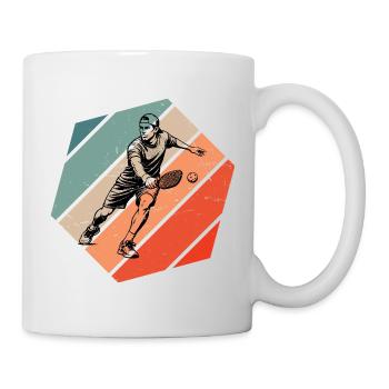 Pickleball Coach Geschenk für Pickleballspiel Fans - Tasse - Weiß - Rechts