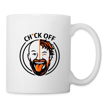 T-shirt humoristique fuck Off / Streetwear Homme - Mug blanc - blanc - Droite