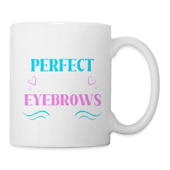 Make-up Microblading Kosmetik Kosmetikerin - Tasse - Weiß - Rechts
