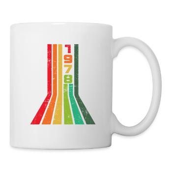 Millésime 1978 - Mug blanc - blanc - Droite