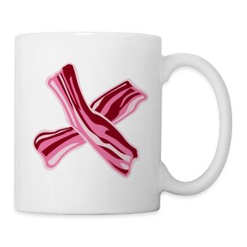 Bacon Bacon Food Funny Meat Foodie - Mug - white - Right