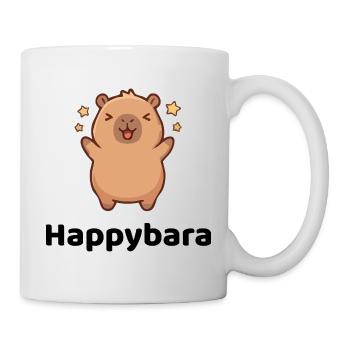 Happybara - maximally relaxed and happy - Mug - white - Right