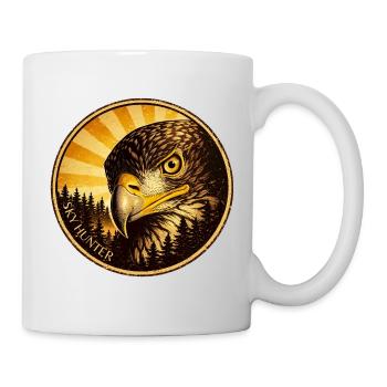 Adler Eagle SKY HUNTER - Tasse - Weiß - Rechts