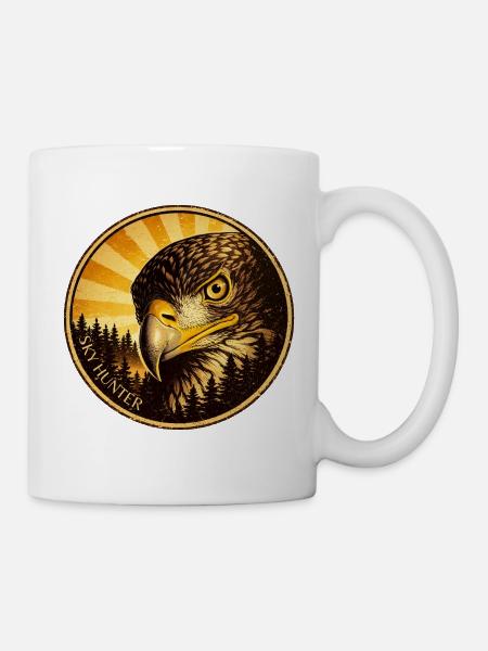 Adler Eagle SKY HUNTER - Tasse - Weiß