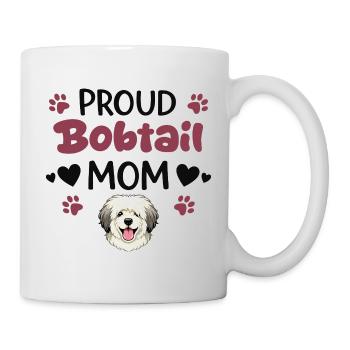 Proud Bobtail Mother, Old English - Mug - white - Right