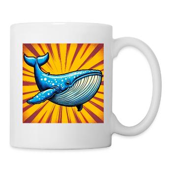 whale - Mug - white - Right