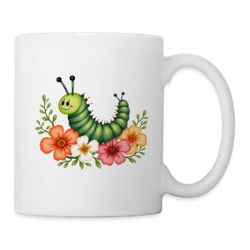 Chenille - Mug blanc - blanc - Droite